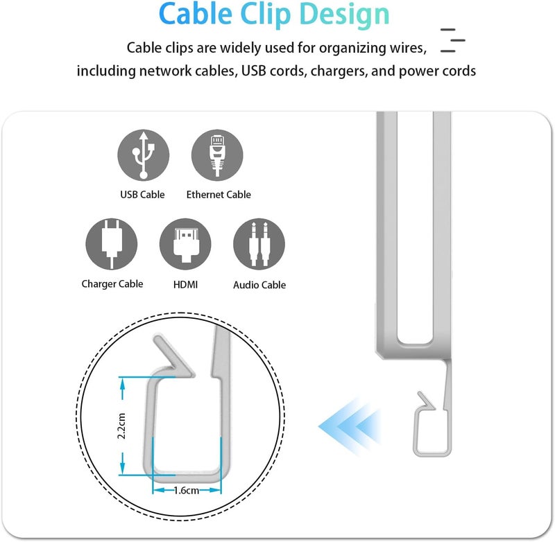 IFCASE Wall, Under Desk Laptop Mount for MacBooks, Surface, Tablets with Cable Holder, Adhesive & Screws in, Anti-Scratch Pads - 24/26/29/31mm Thick (Gray) - Image 5